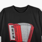 Funny Accordion Music Musical Polka Accordeon T-Shirt