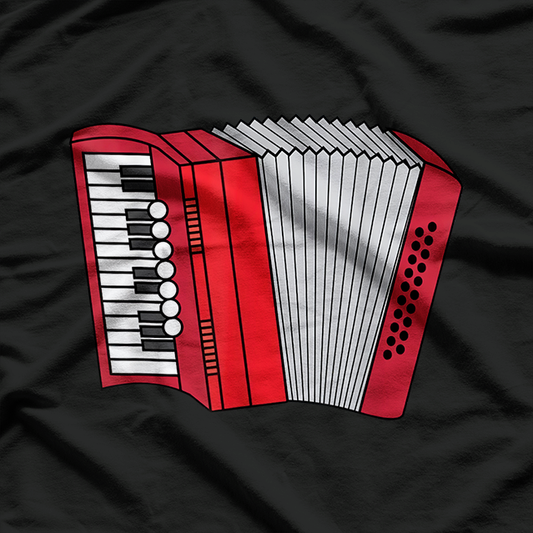 Funny Accordion Music Musical Polka Accordeon T-Shirt