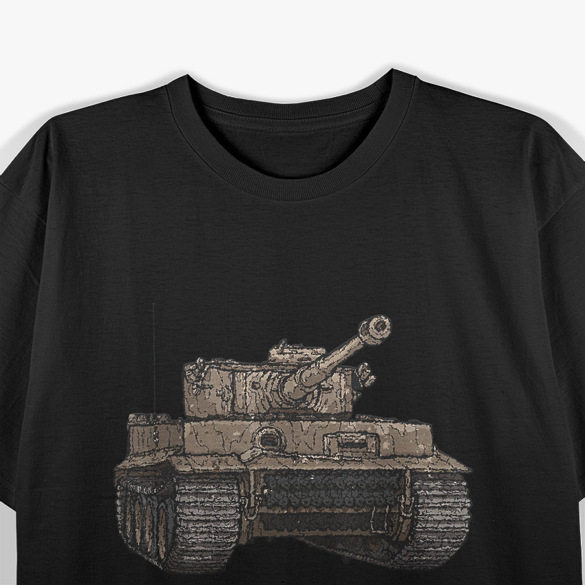 Tiger Tank VI WWII Army T-Shirt