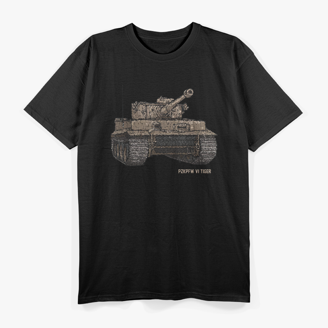 Tiger Tank VI WWII Army T-Shirt