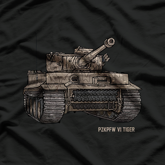 Tiger Tank VI WWII Army T-Shirt