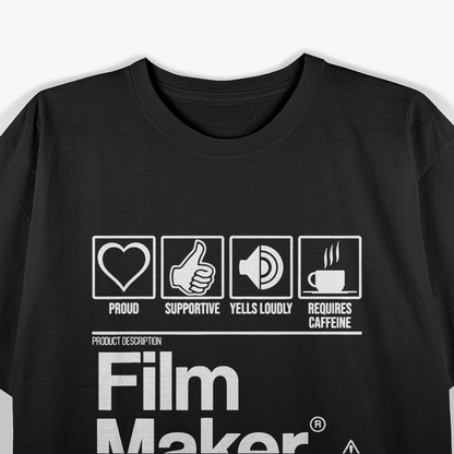 Film Maker Contents Gift Inspirational Filmmaker Director T-Shirt