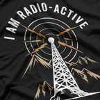 I'm Radio Active Antenna Tower Ham Radio Operator T-Shirt