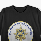 US Army Military Intelligence Branch Veteran Morale T-Shirt