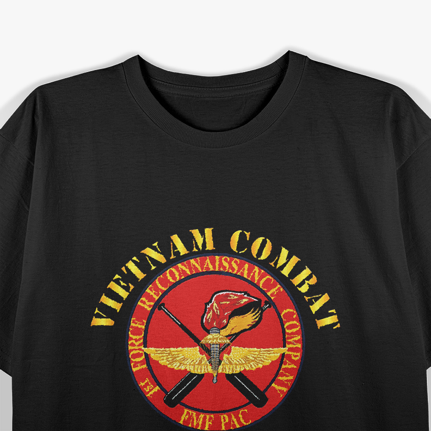 USMC - Vietnam Combat Veteran - 1st Force Recon T-Shirt