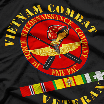 USMC - Vietnam Combat Veteran - 1st Force Recon T-Shirt