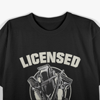 Barber License, Barber Shop, Barber T-Shirt