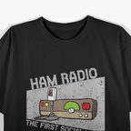 Ham Radio First Social Media Amateur Radio Operator T-Shirt