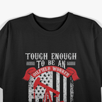 Oilfield Oilman Drilling Rig, Fracking Oilfield Worker T-Shirt