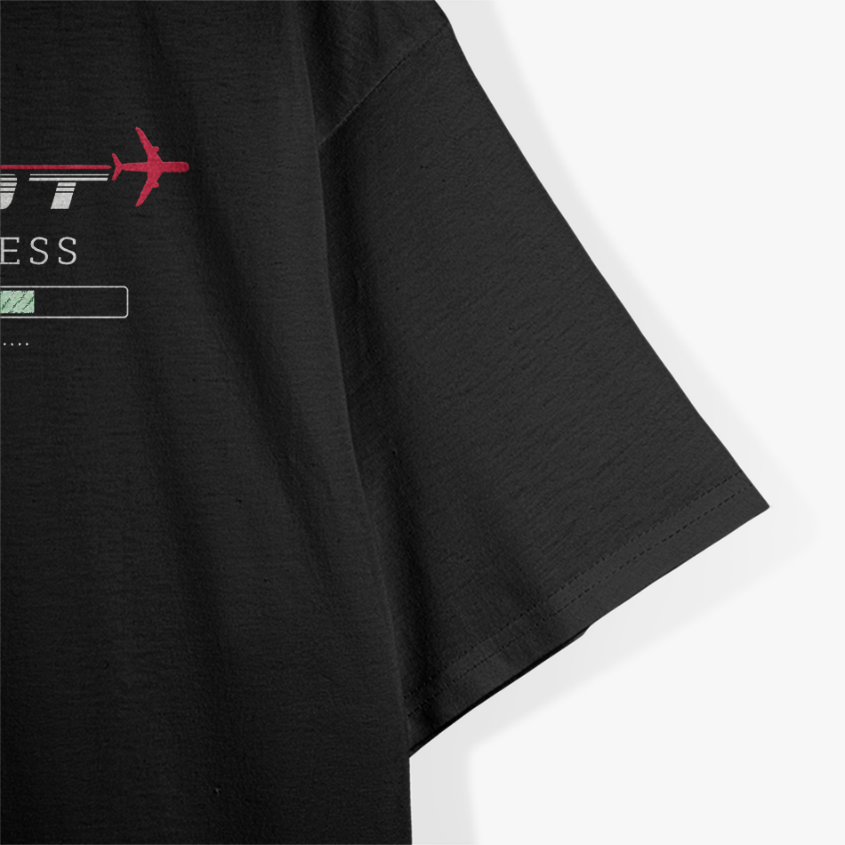 Pilot In Progress Funny Pilot Aviation Airplane T-Shirt