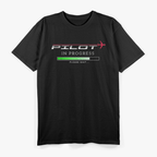 Pilot In Progress Funny Pilot Aviation Airplane T-Shirt