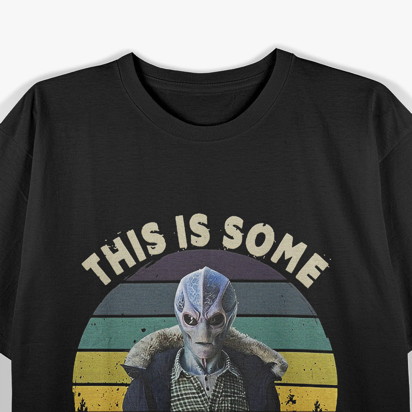 This Is Some Lie Alien Funny T-Shirt