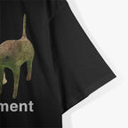 I Eat Cement Cursed Cat Funny Dank Meme T-Shirt