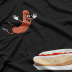 Hot Dog Jumping into a Bun T-Shirt