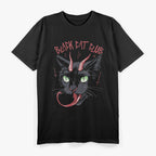 Black Cat Devil Occult T-Shirt