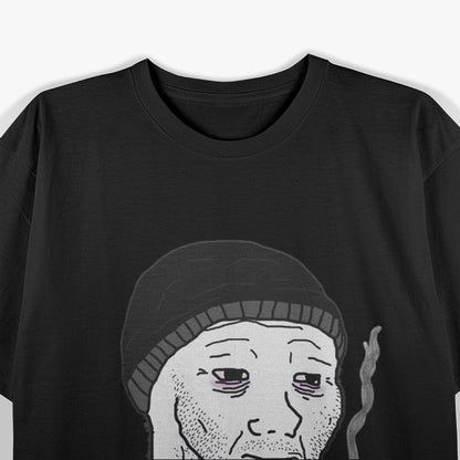 Funny Depressed Wojak Meme T-Shirt