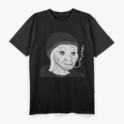 Funny Depressed Wojak Meme T-Shirt