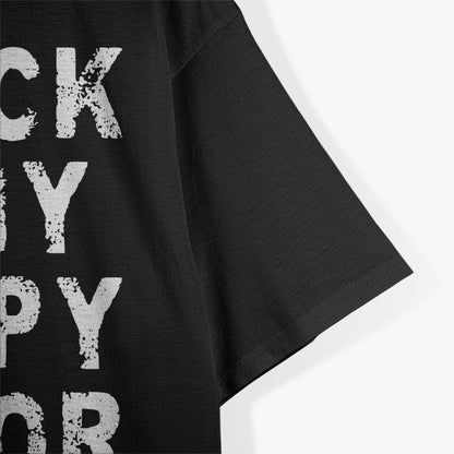 Funny Black Is My Happy Color Goth T-Shirt