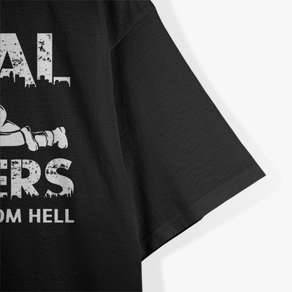 6 Inches From Hell Coal Miner T-Shirt