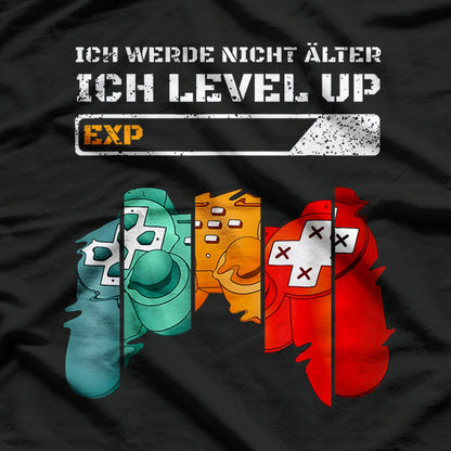 Gaming Level Up Geburtstag Gamer T-Shirt