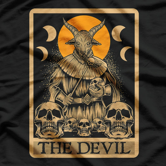 Gothic Tarot Fortune-Telling and Occult Mystique T-Shirt