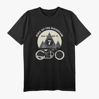 King Of The Mountains Isle Of Man TT Vintage Racing T-Shirt