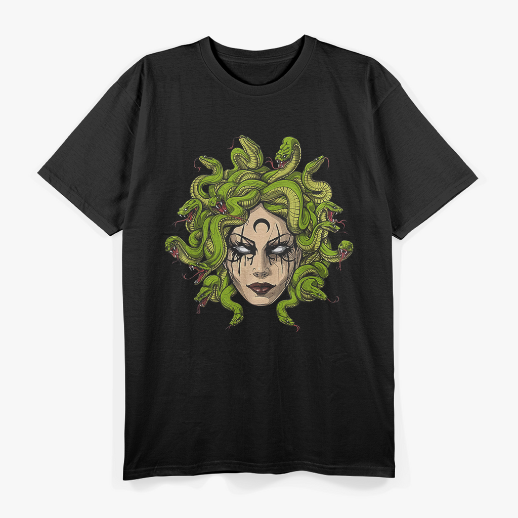 Medusa The Greek Goddess of Snakes and Mythical Power T-Shirt