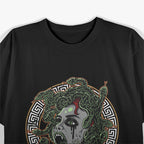 Medusa Greek Mythology and the Power of Snakes T-Shirt