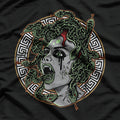 Medusa Greek Mythology and the Power of Snakes T-Shirt
