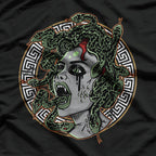 Medusa Greek Mythology and the Power of Snakes T-Shirt