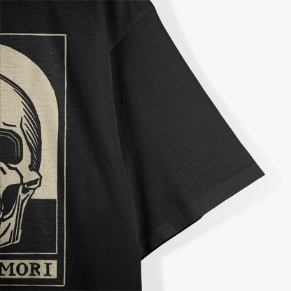 Memento Mori Stoic Philosophy Deep Thought Design T-Shirt