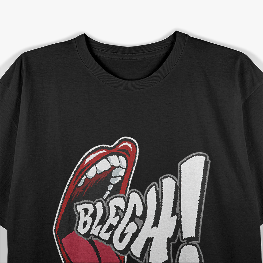 Mouth With Blegh Shout - Metal Music T-Shirt