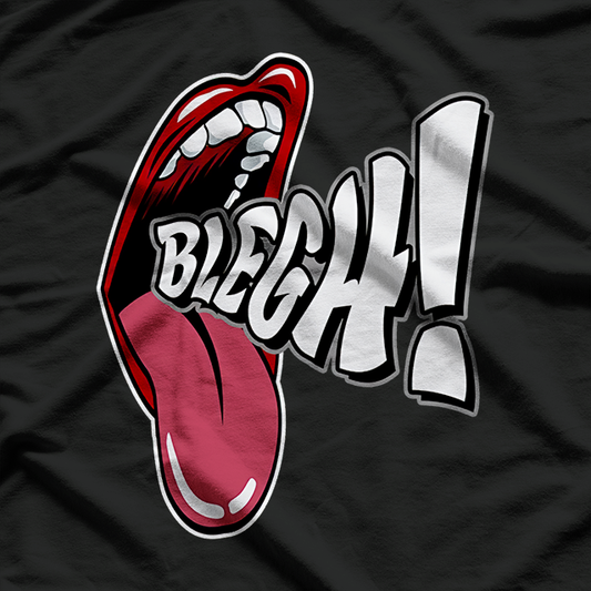 Mouth With Blegh Shout - Metal Music T-Shirt