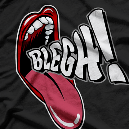 Mouth With Blegh Shout - Metal Music T-Shirt