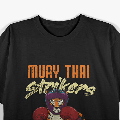 Muay Thai Tiger Fierce Strength and Precision T-Shirt