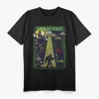 Paranormal Legends Bigfoot, Loch Ness, Mothman & Aliens - Funny Cryptid Mashup T-Shirt