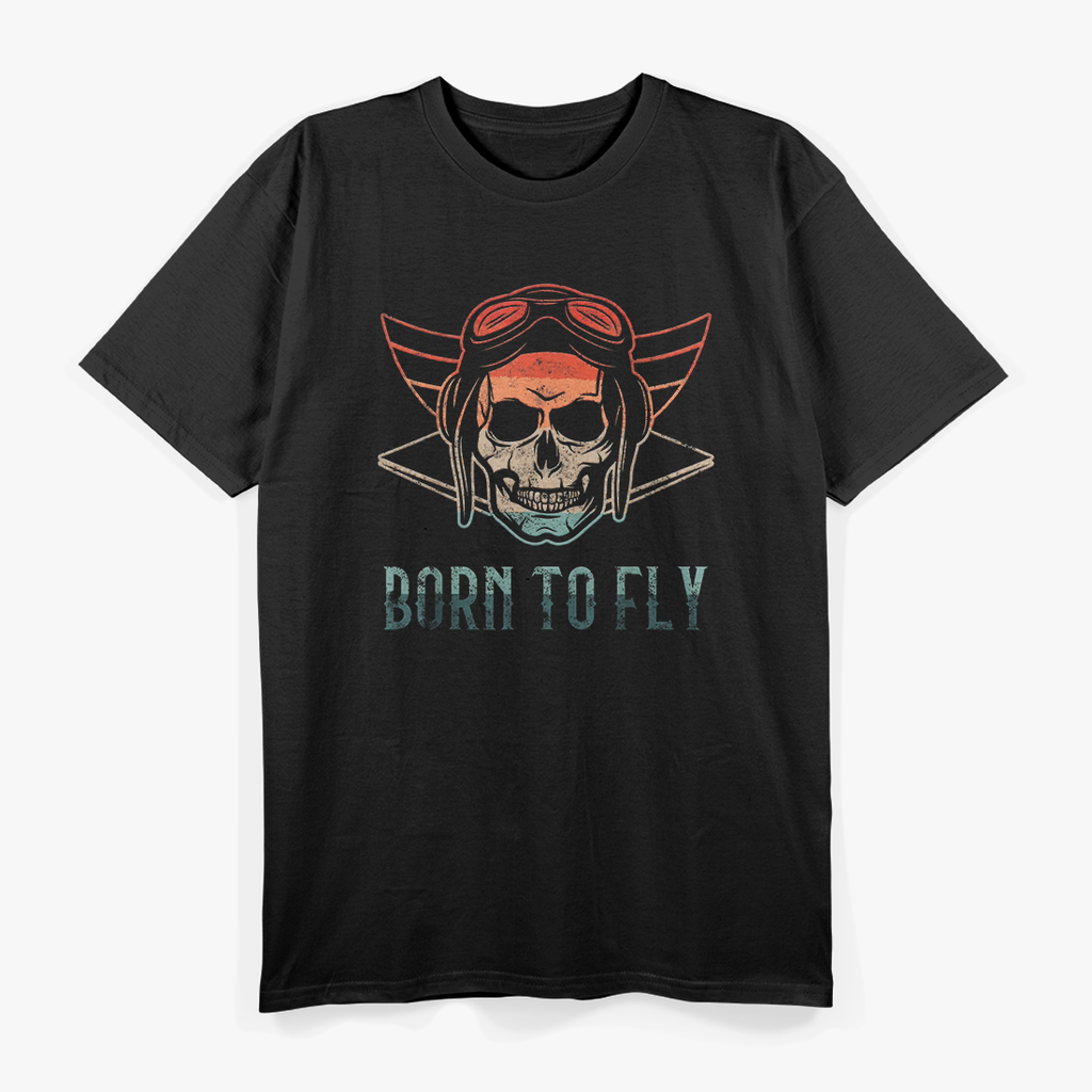Pilot Airplane Plane Aviator Cool T-Shirt