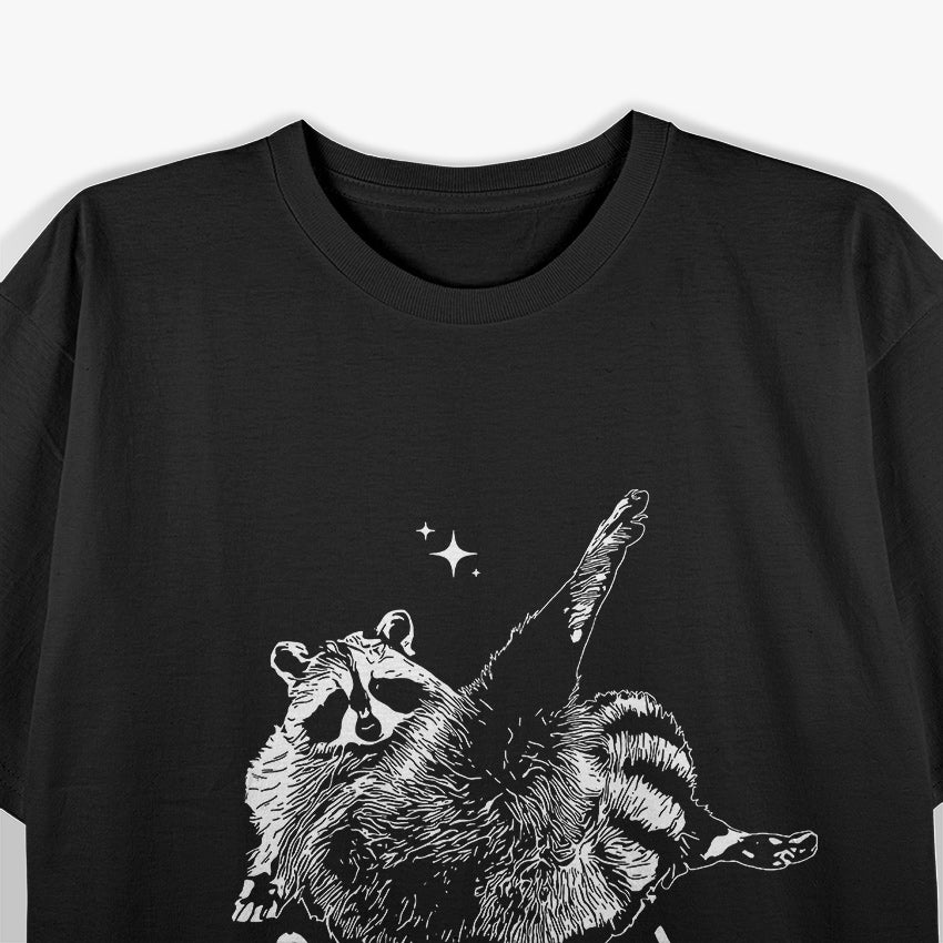 Stay Trashy Funny Raccoon Trash Panda Raccoon Meme T-Shirt