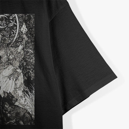 The Goddess Hecate - Tarot Card Triple Moon Wiccan Pagan Witch T-Shirt