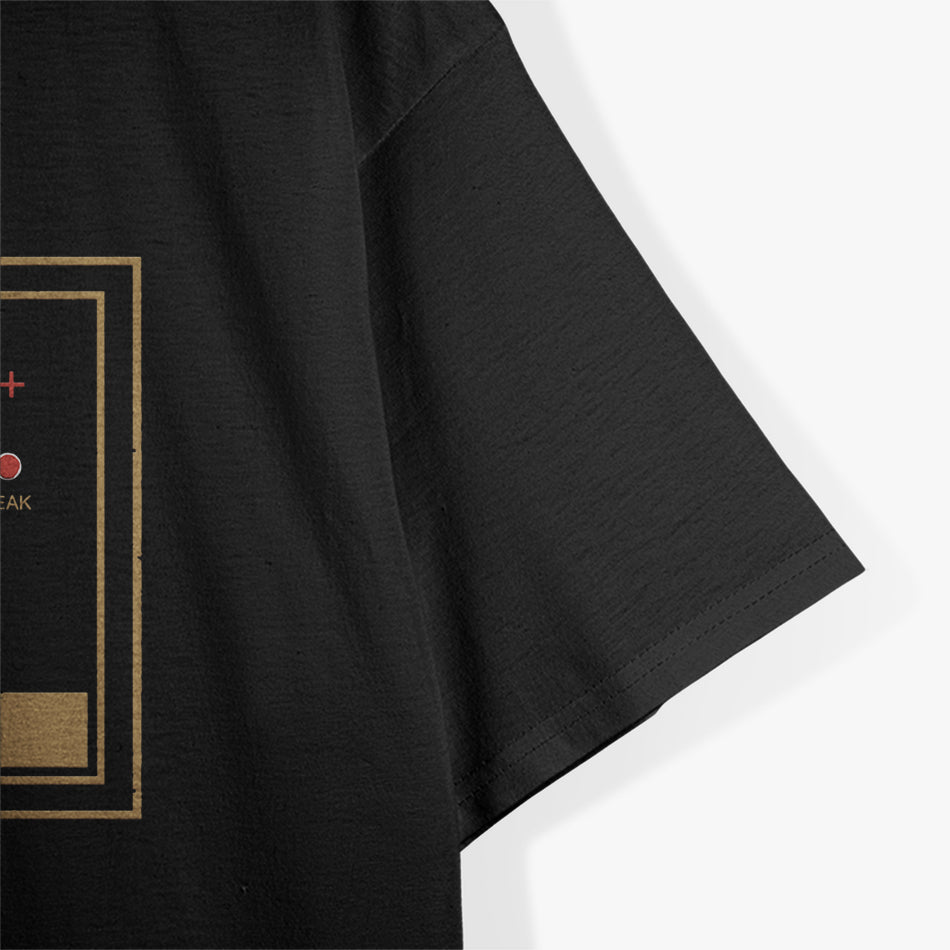 Vintage Meter Music Lover – A Retro-Inspired T-Shirt