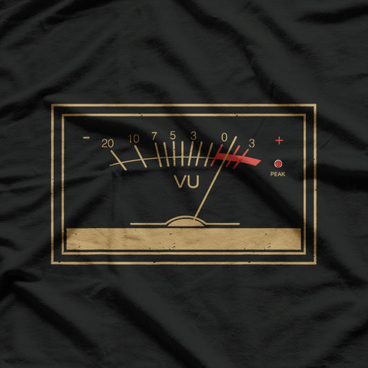 Vintage Meter Music Lover – A Retro-Inspired T-Shirt