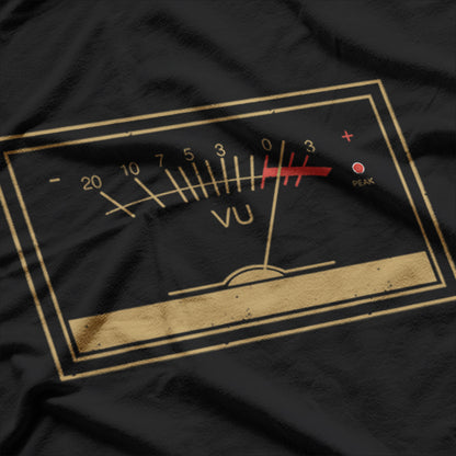 Vintage Meter Music Lover – A Retro-Inspired T-Shirt