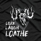 Wendigo Lurk Laugh Loathe Cryptid Legends T-Shirt