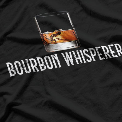 Bourbon Whisperer Funny Whiskey Sayings T-Shirt