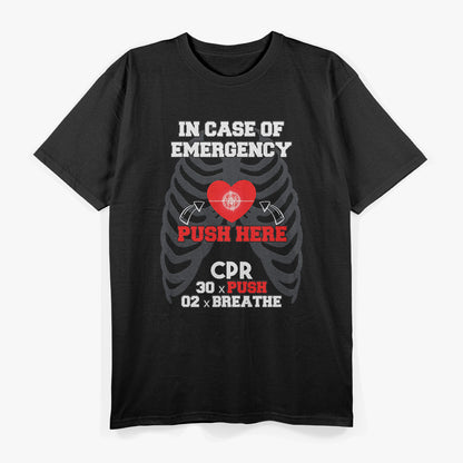 Funny Cpr Instructor First Aid for Nurses CPR Instructor T-Shirt