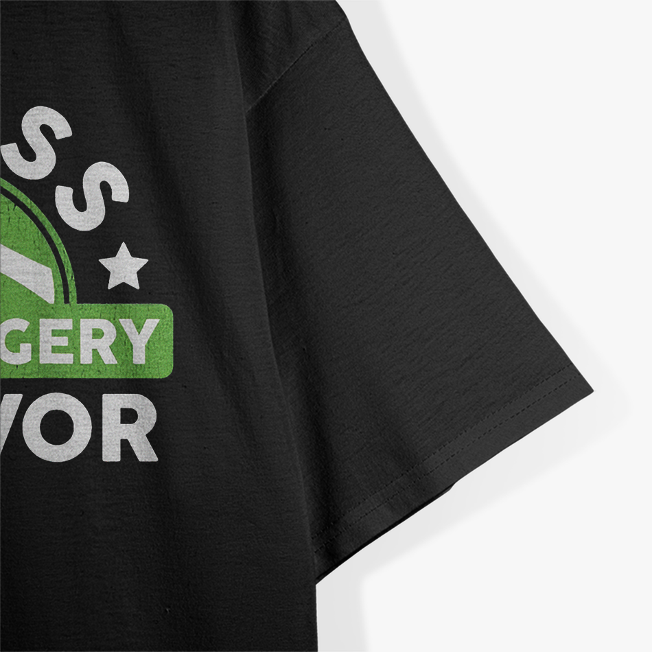 Funny Knee Replacement Titanium Bionic Surgery Get Well Gift T-Shirt