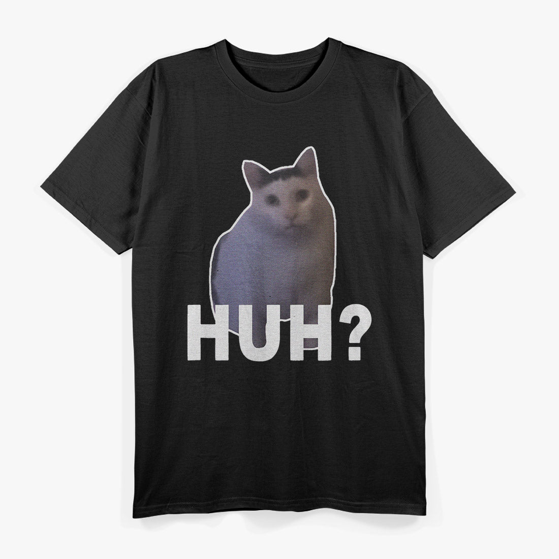 Meme Huh Cat Funny T-Shirt