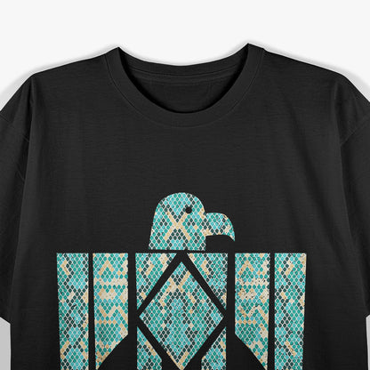 Aztec Native American Indian Bird Vintage Cultural Tribute T-Shirt