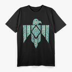Aztec Native American Indian Bird Vintage Cultural Tribute T-Shirt