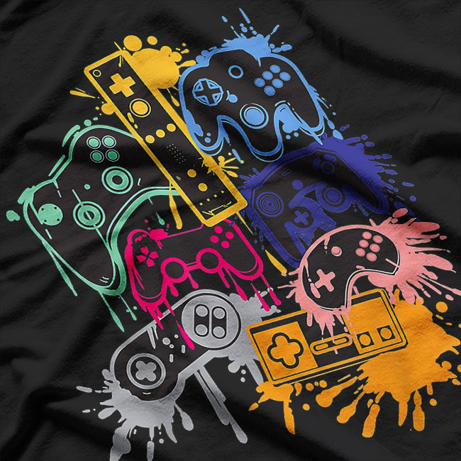 Control All The Things Video Game Controller T-Shirt